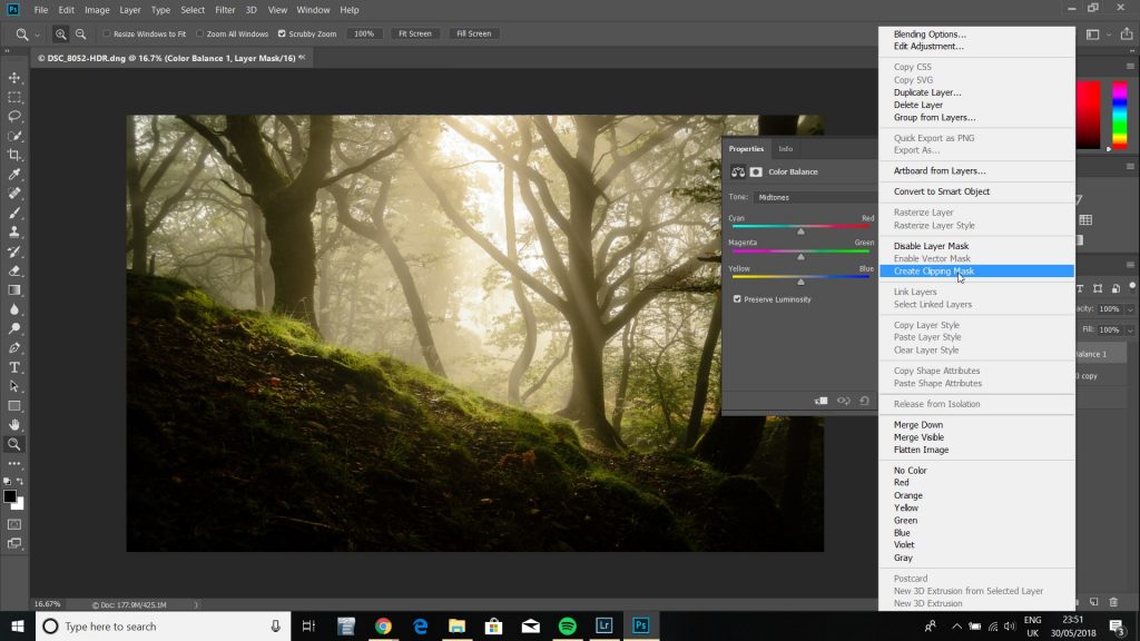 Adding a Clipping Mask
